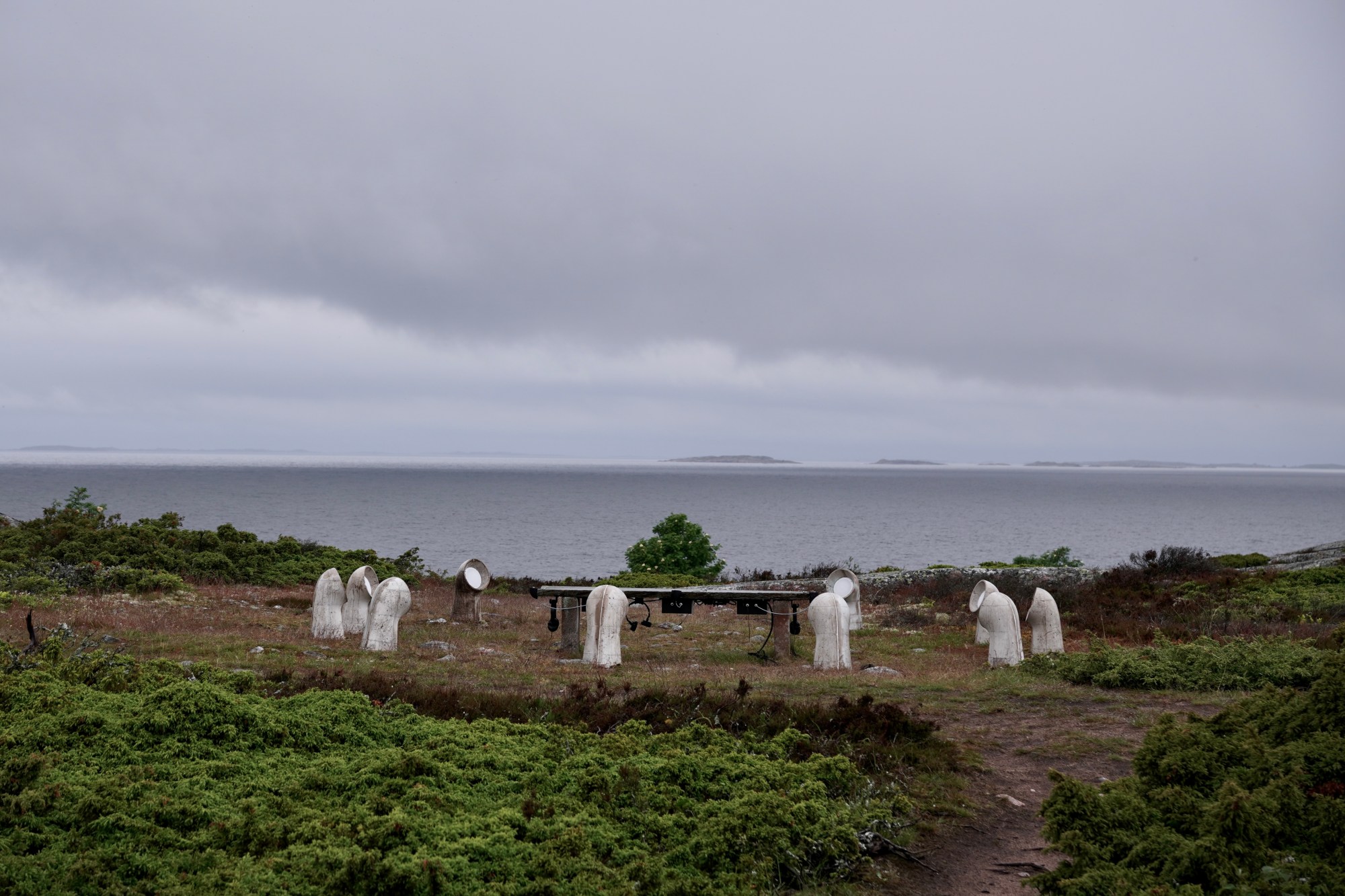 INTER, Jurmo in changing weather in the outer archipelago.